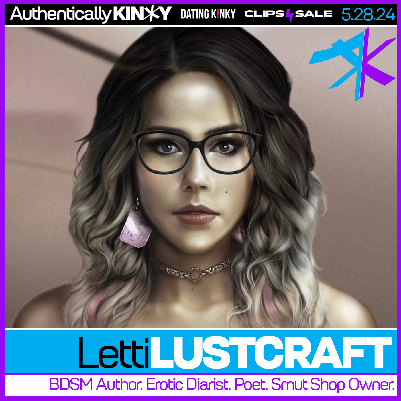 Letti Lustcraft - Author, Smut Shop Owner