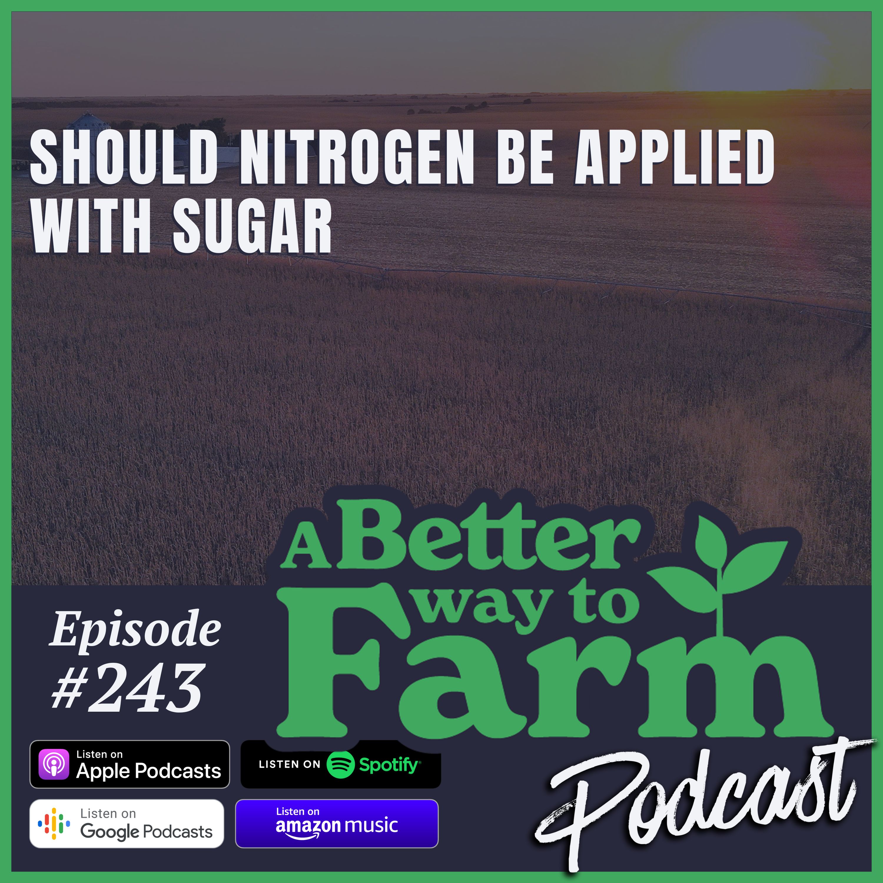 243: Should Nitrogen Be Applied With Sugar