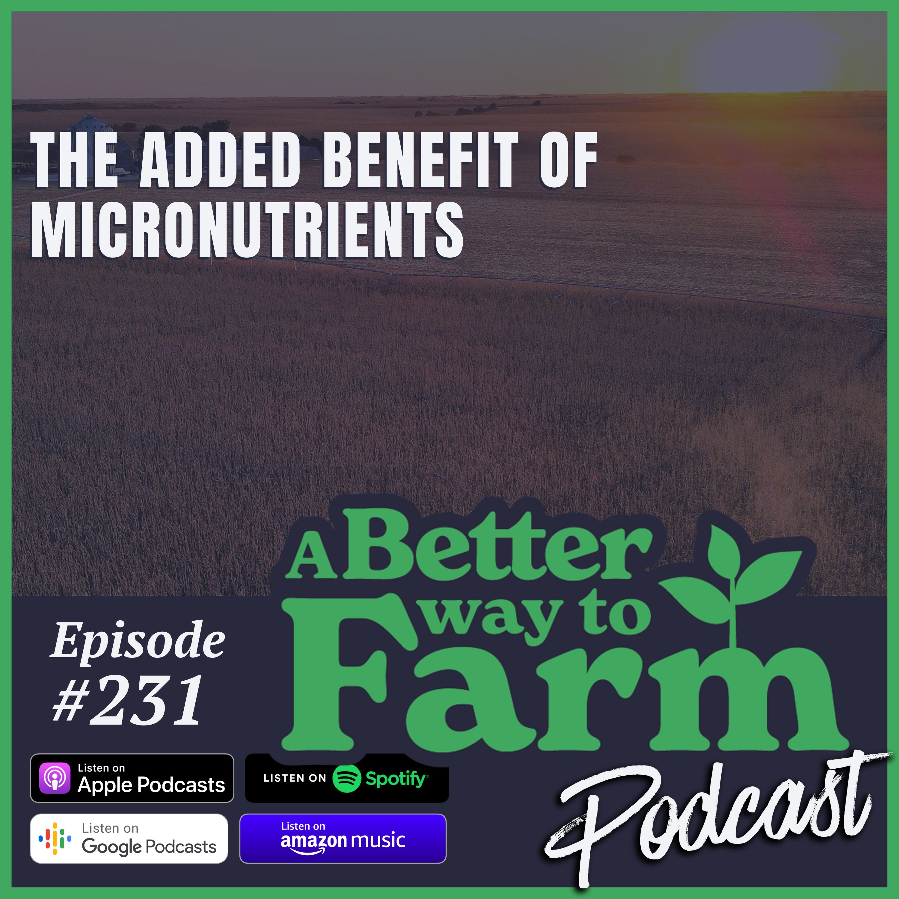 231: The Added Benefit of Micronutrients